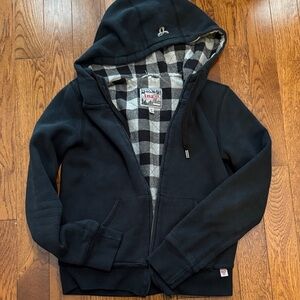 TNA Black Hoodie Jacket